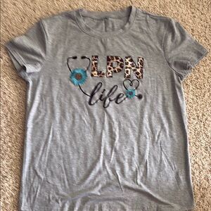 Gray Graphic T-Shirt